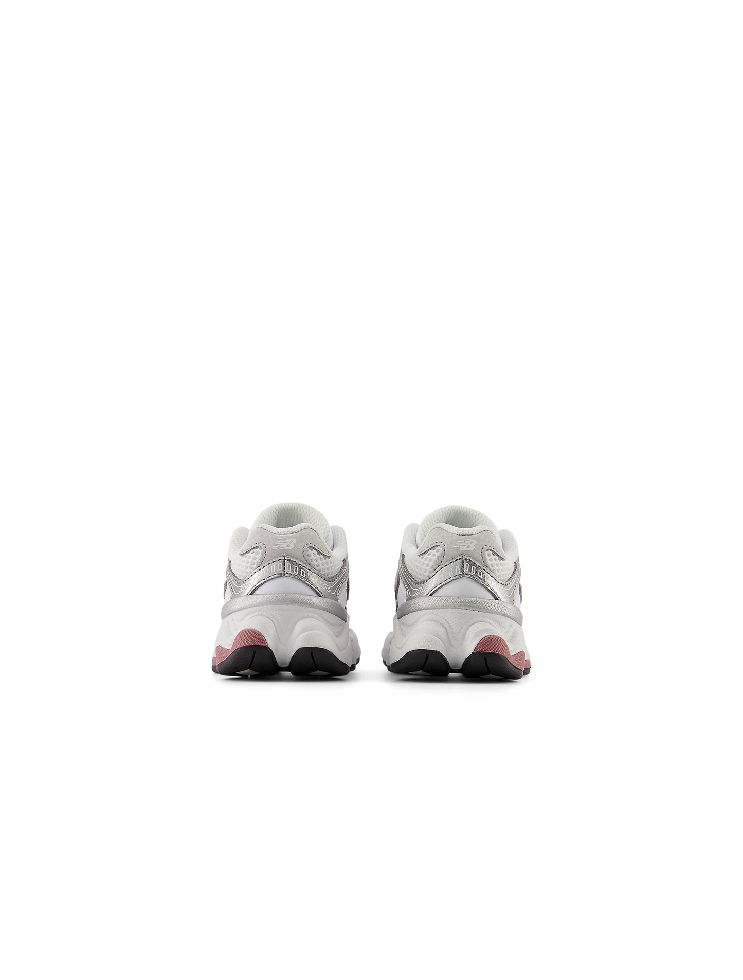 New Balance Toddler 9060 Bungee Shoes  - White/Rosewood