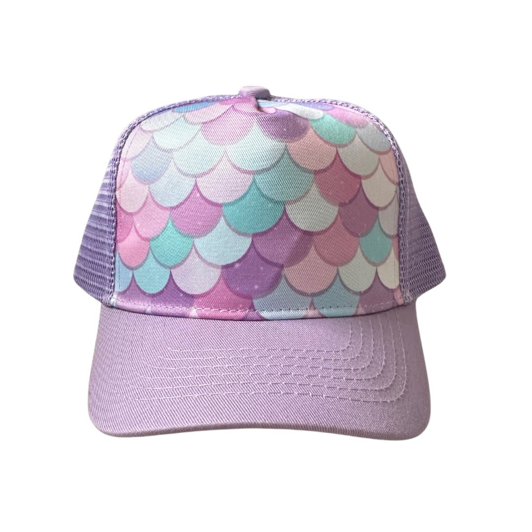 Mermaid Trucker Hat - Adult - The Dock Drop