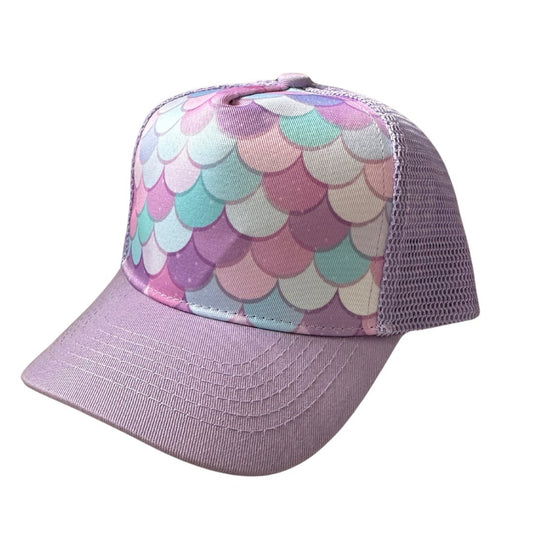 Mermaid Trucker Hat - Adult - The Dock Drop