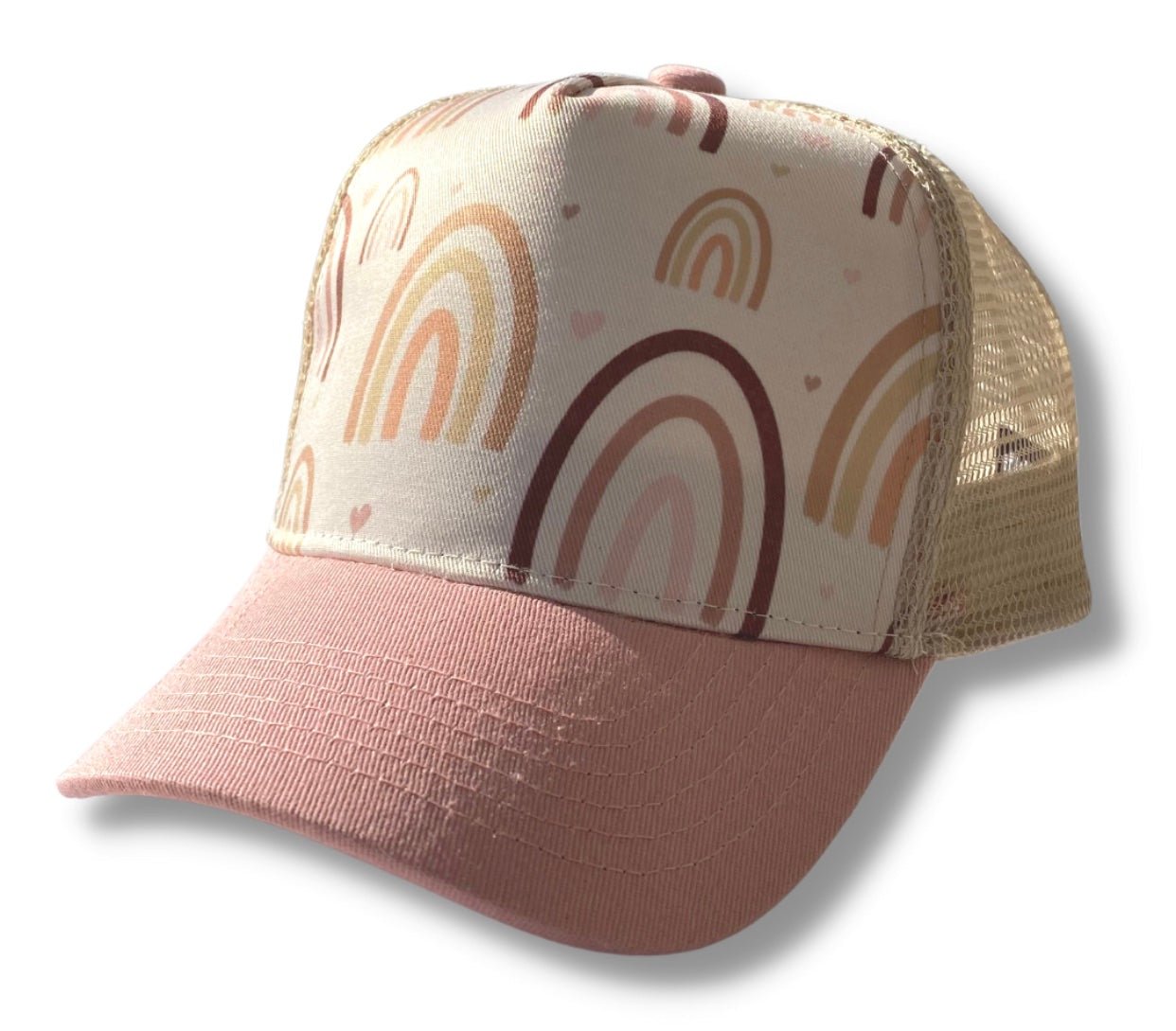 Rose Rainbow Trucker Hat - The Dock Drop