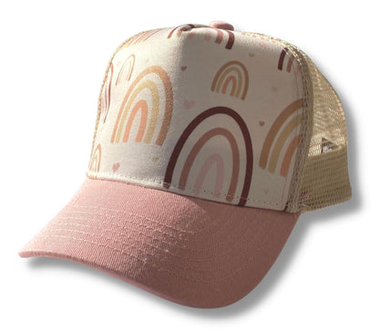 Rose Rainbow Trucker Hat - The Dock Drop