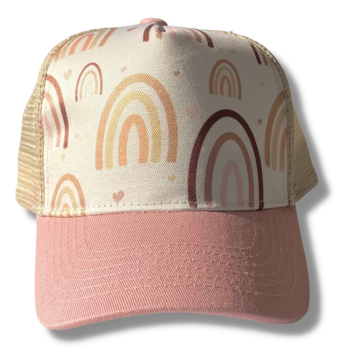 Rose Rainbow Trucker Hat - The Dock Drop
