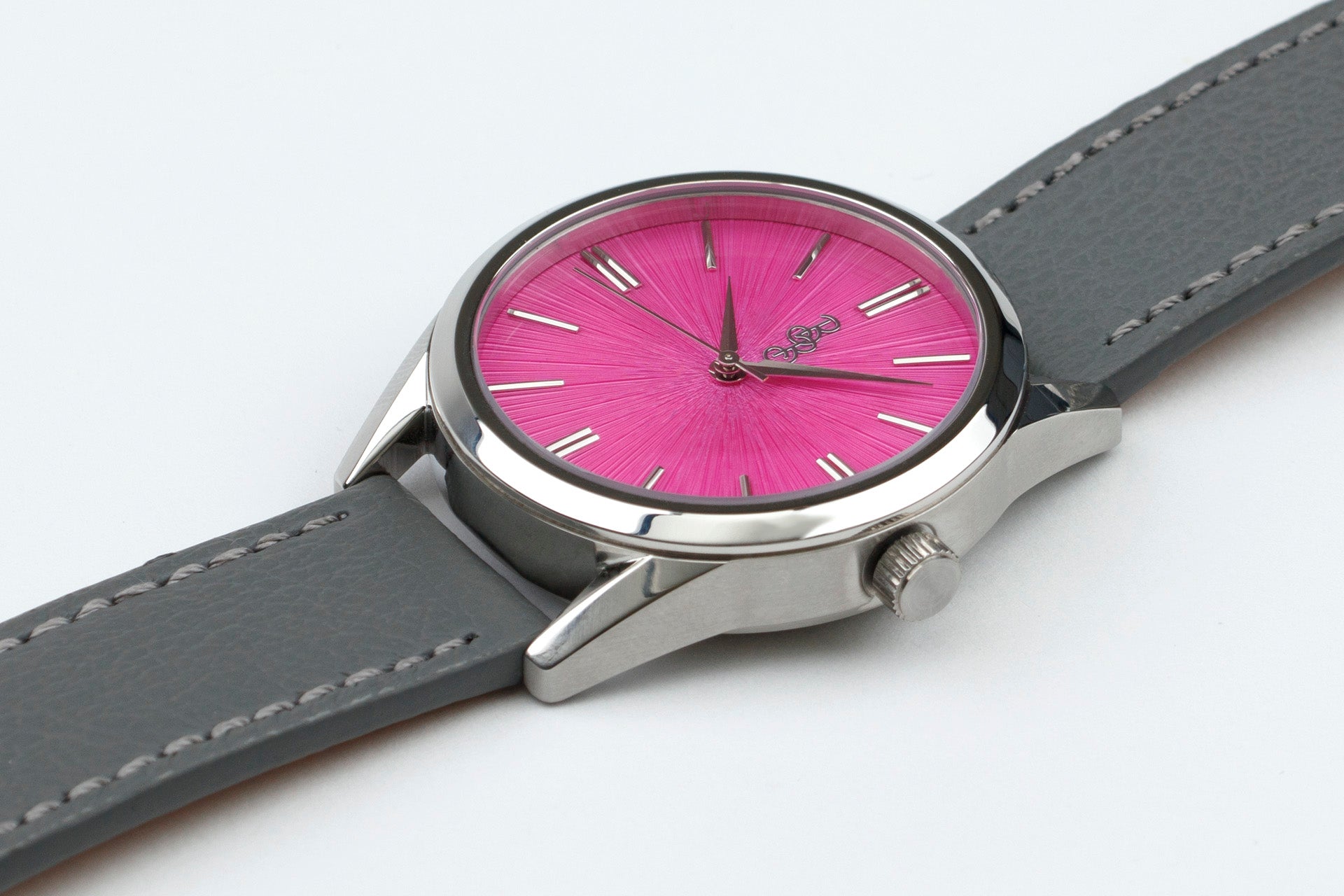 Pink Sunburst Watch - The Dock Drop