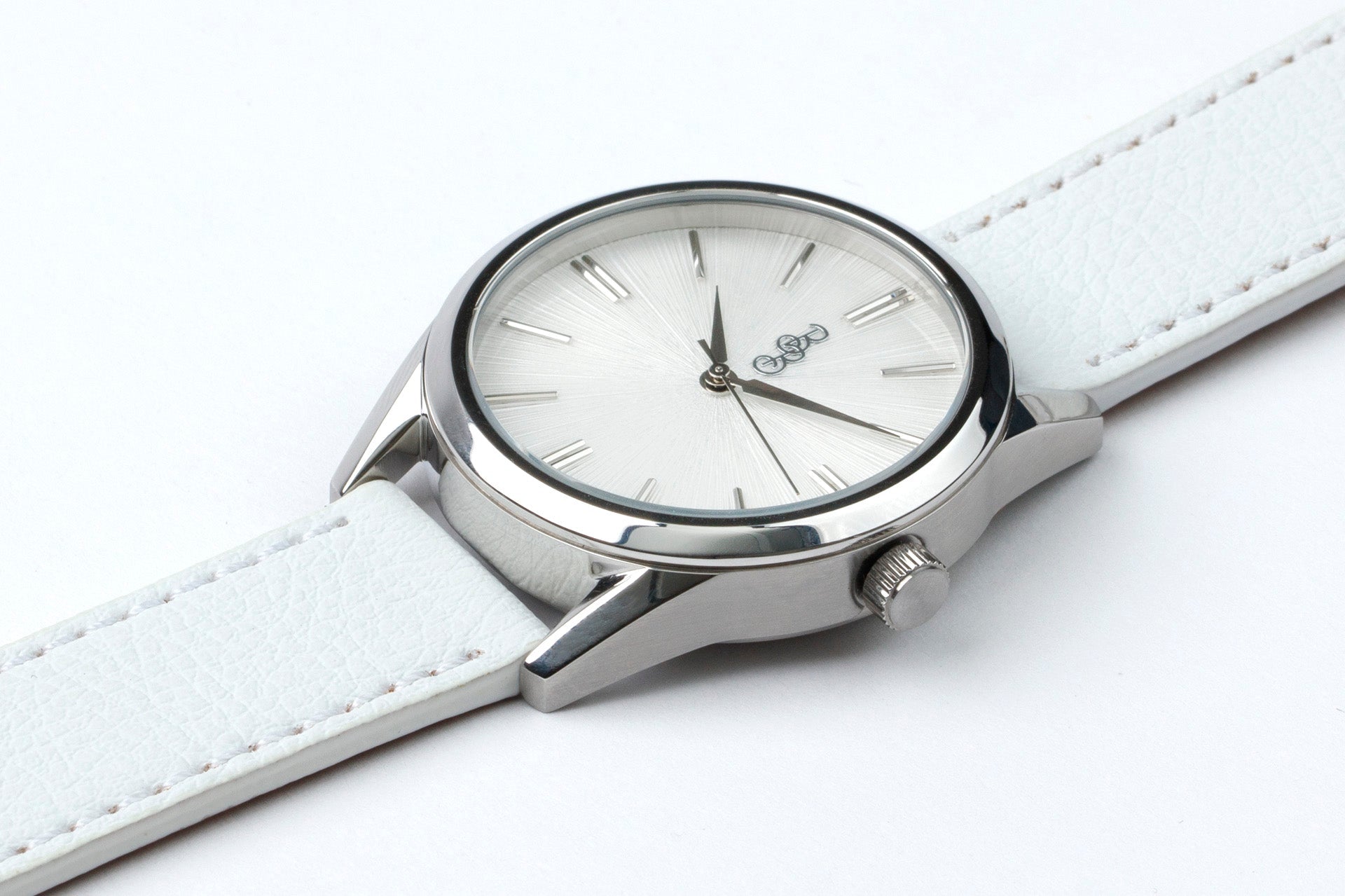 White Sunburst Watch - The Dock Drop