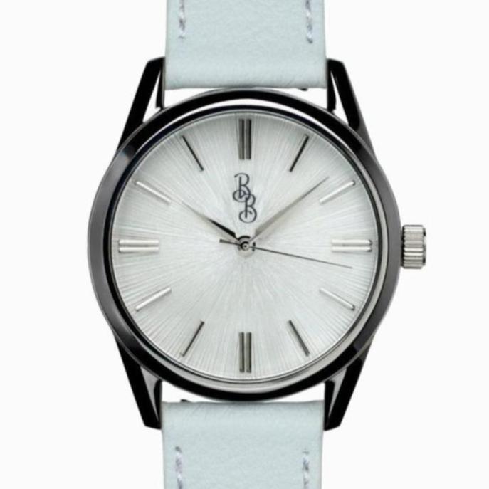 White Sunburst Watch - The Dock Drop
