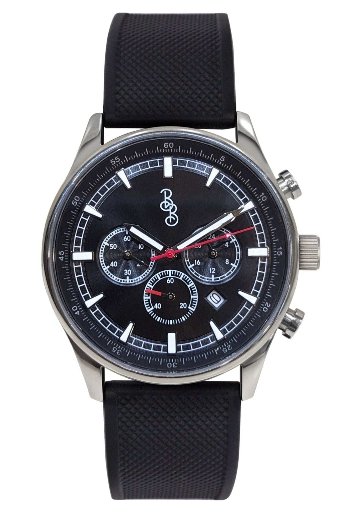 Black Sport Chronograph - The Dock Drop