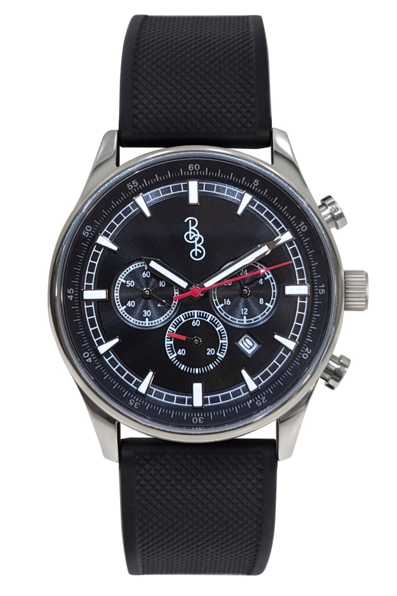 Black Sport Chronograph - The Dock Drop