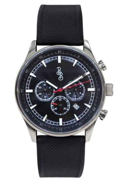 Black Sport Chronograph - The Dock Drop