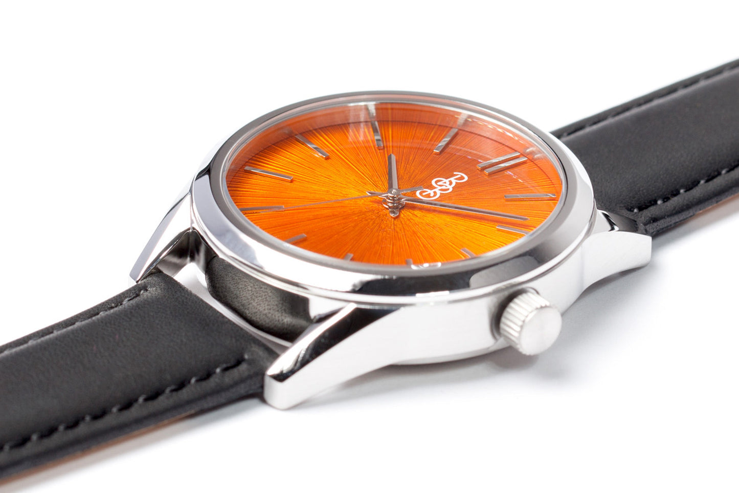 Orange Sunburst Watch - The Dock Drop