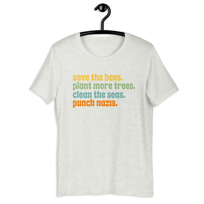 Bees, Trees & Seas Rhyme Unisex T-Shirt