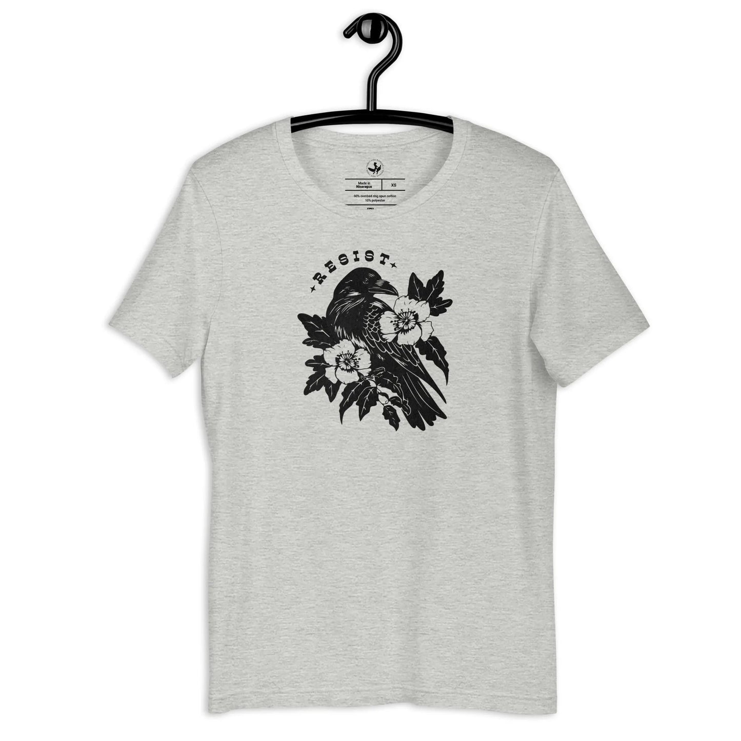 Resist Crow Unisex T-Shirt - The Dock Drop
