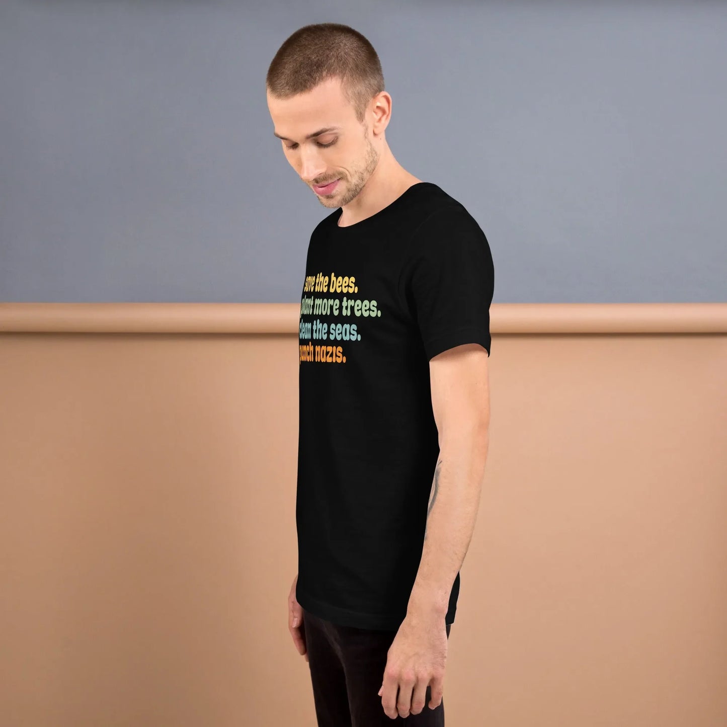 Bees, Trees & Seas Rhyme Unisex T-Shirt - The Dock Drop