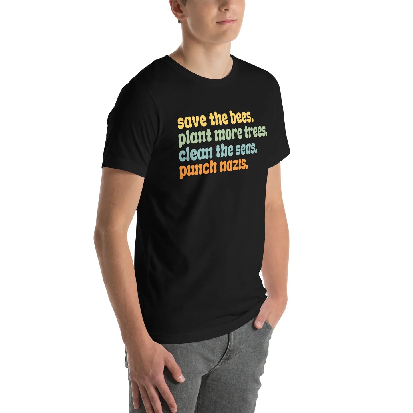 Bees, Trees & Seas Rhyme Unisex T-Shirt - The Dock Drop