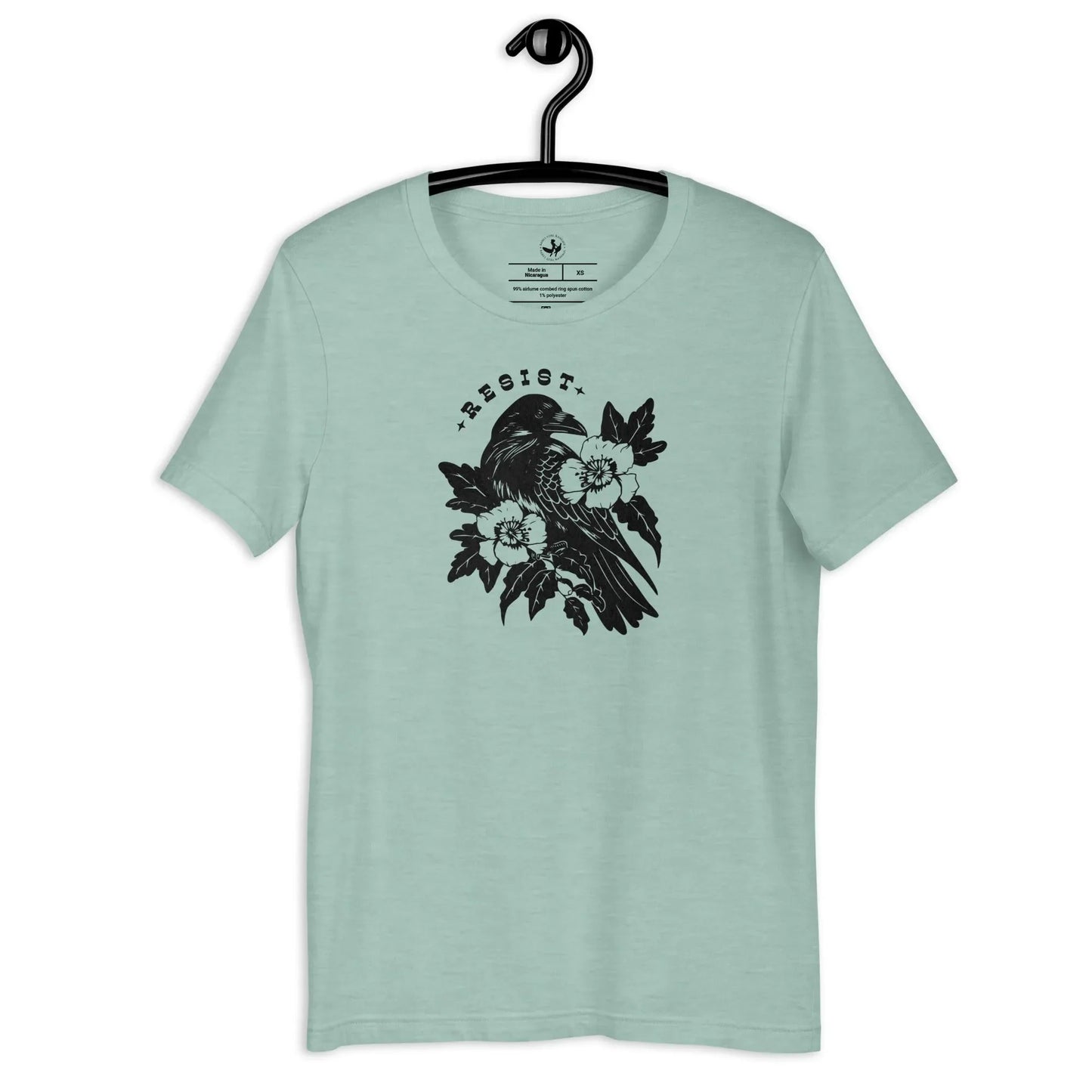 Resist Crow Unisex T-Shirt - The Dock Drop