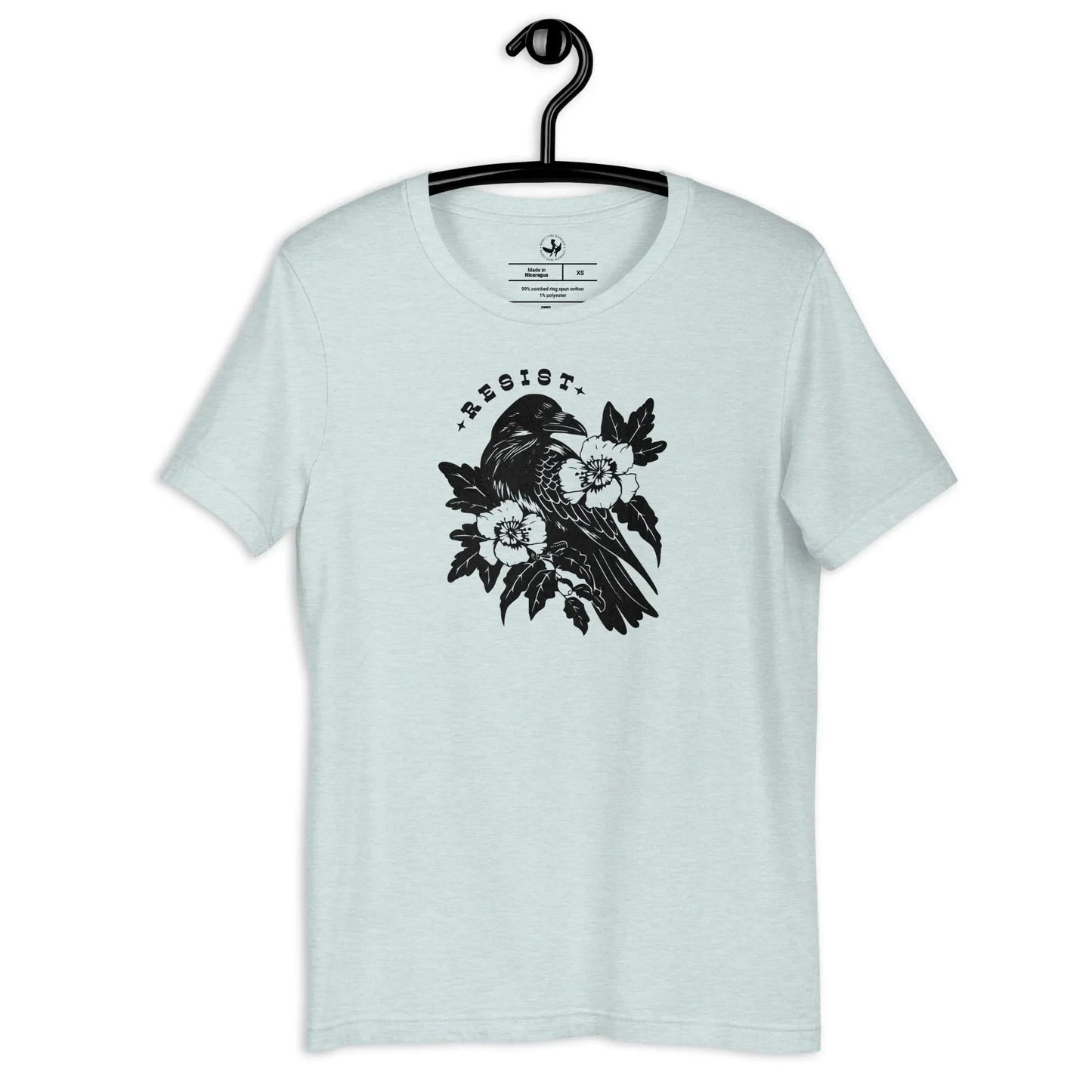 Resist Crow Unisex T-Shirt - The Dock Drop