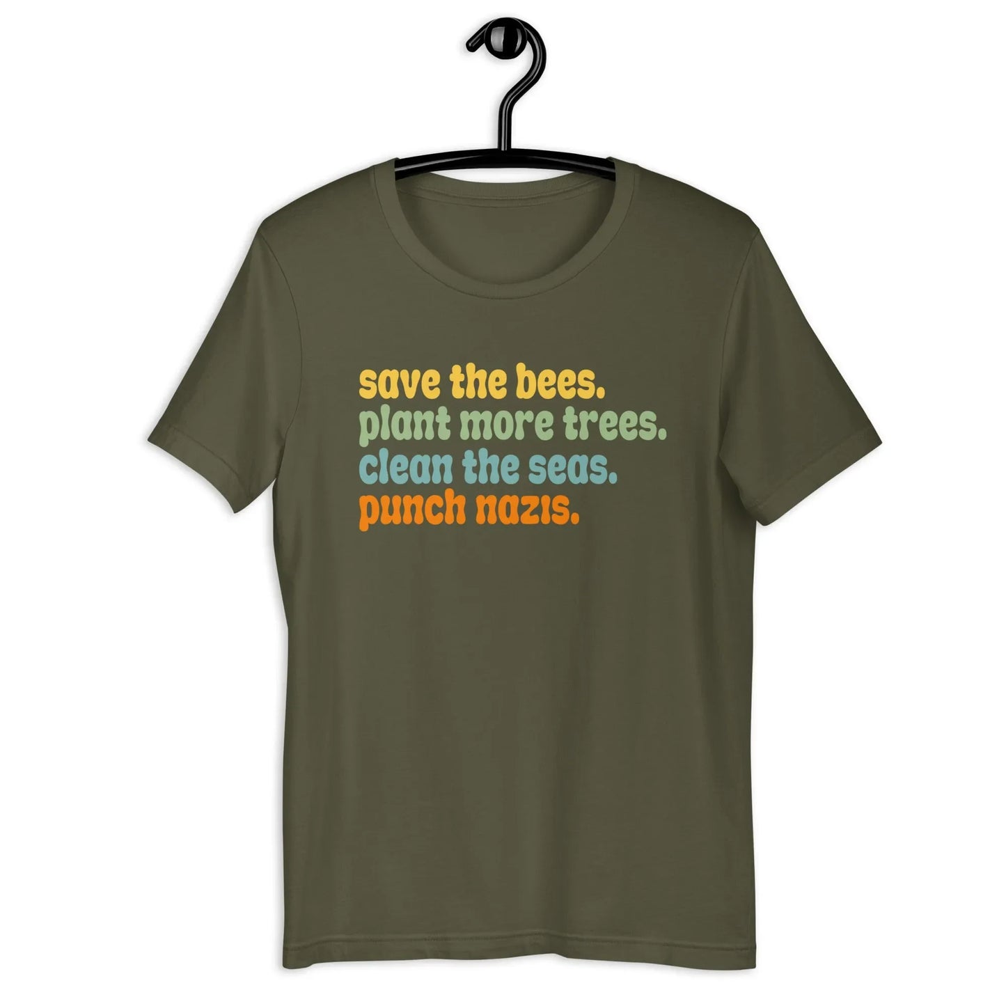 Bees, Trees & Seas Rhyme Unisex T-Shirt
