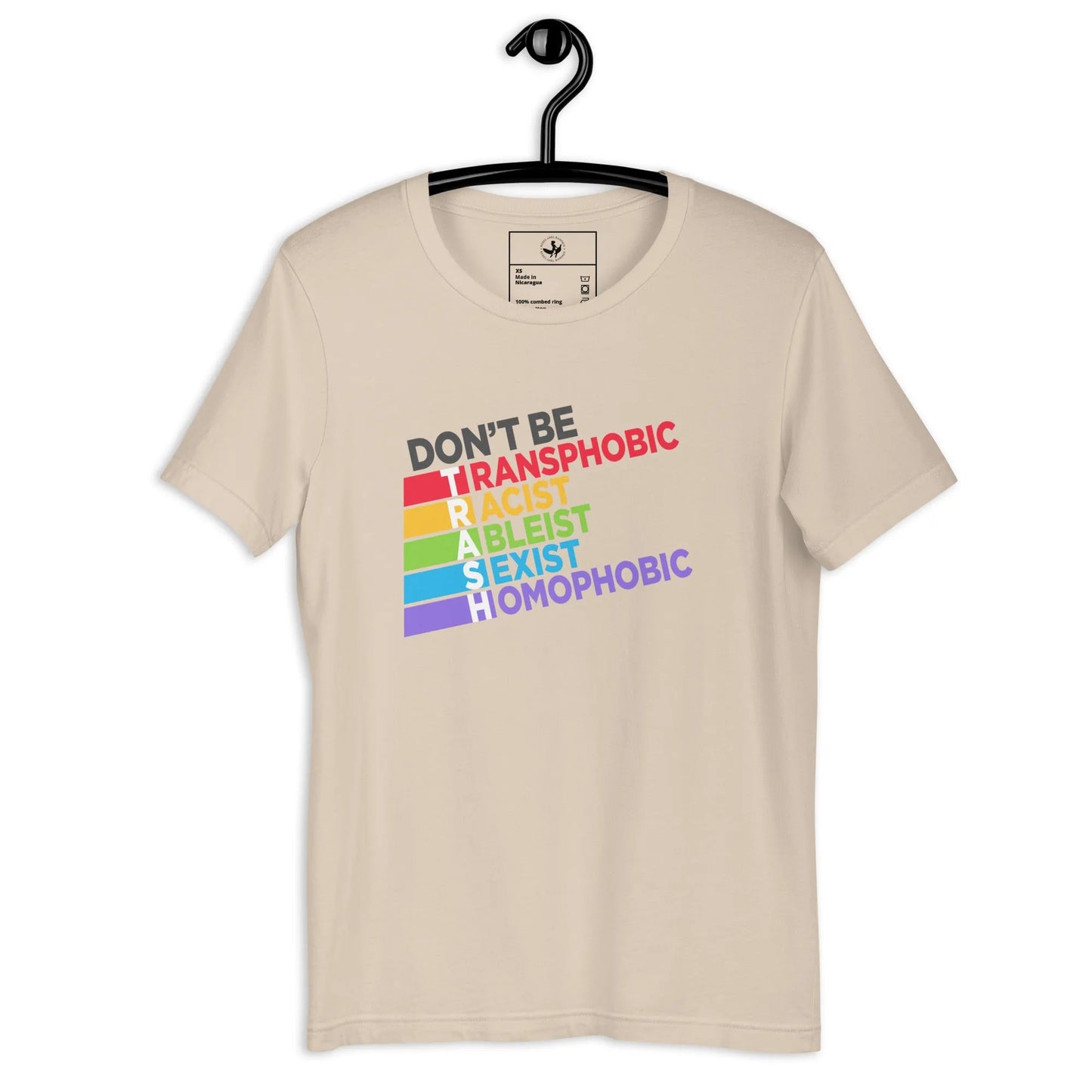 Don’t Be TRASH Unisex T-Shirt - The Dock Drop