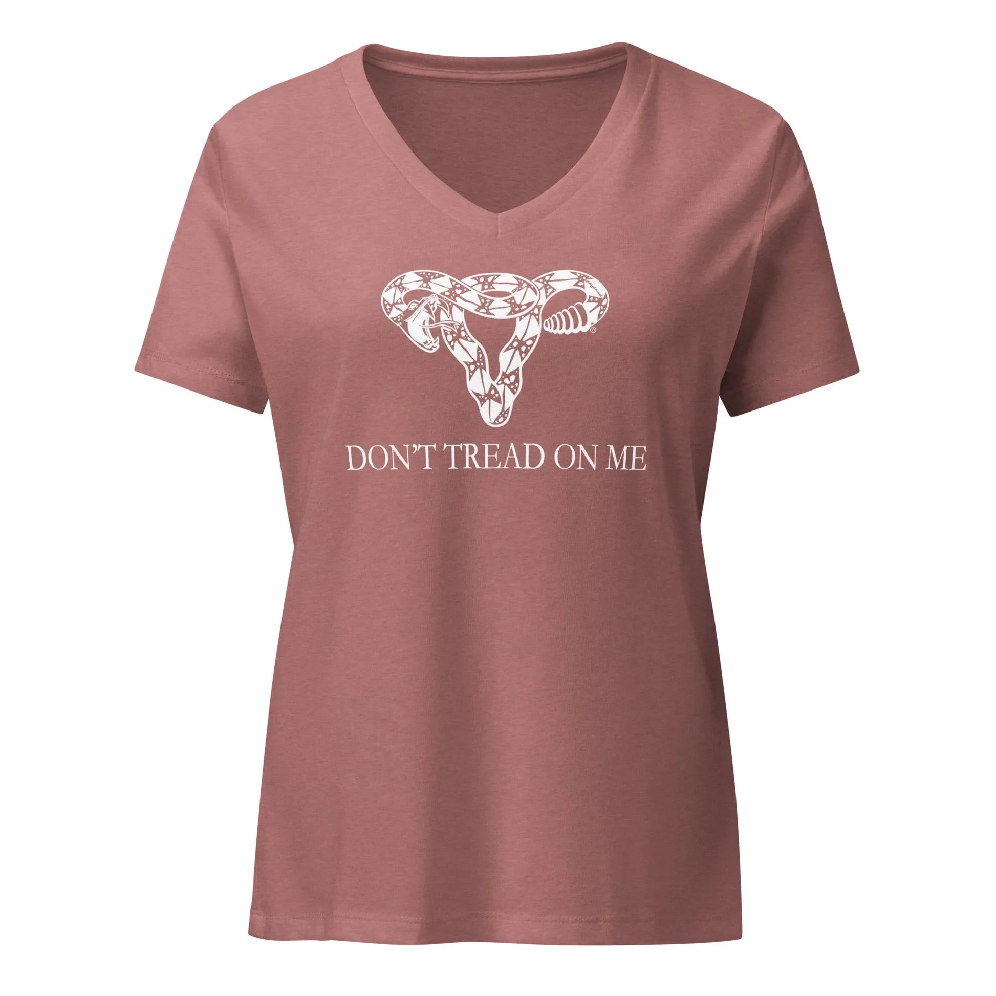 Don’t Tread On Me Uterus V-Neck - The Dock Drop