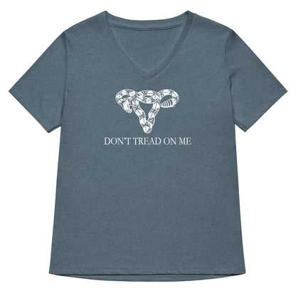 Don’t Tread On Me Uterus V-Neck - The Dock Drop