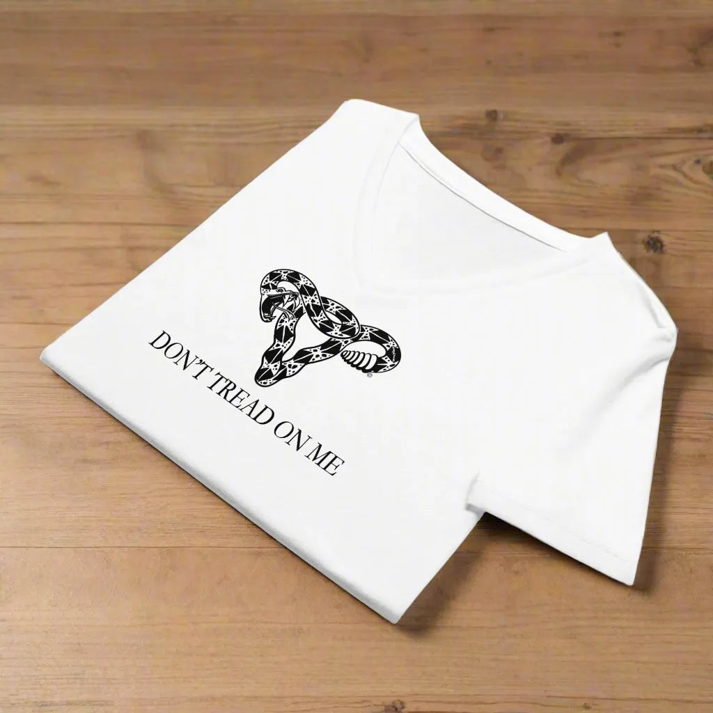Don’t Tread On Me Uterus V-Neck - The Dock Drop